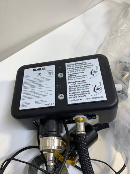 Used Kohler 22068-VS Graze Kitchen Sink Faucet, Vibrant Stainless