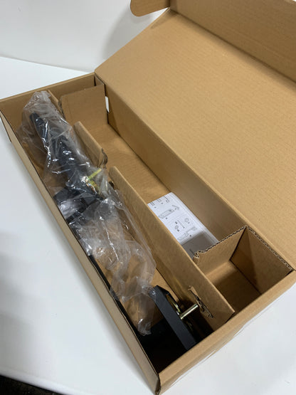 Kwikset 819VNHLIP Vancouver Inactive Dummy One Piece Exterior Handleset Matte Black