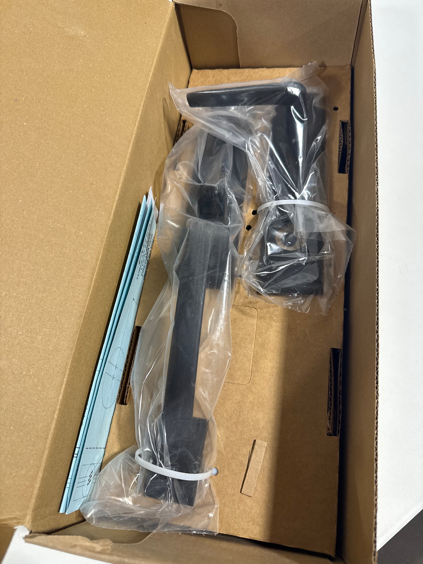 Emtek Dbl Cyl, Apollo Tub Ent, Athena Lever, LH, US19 Black