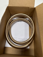 hansgrohe Techniflex Handheld Shower Replacement Shower Hose 63-inch Easy Install Modern Shower Hose in Brushed Bronze, 28276143