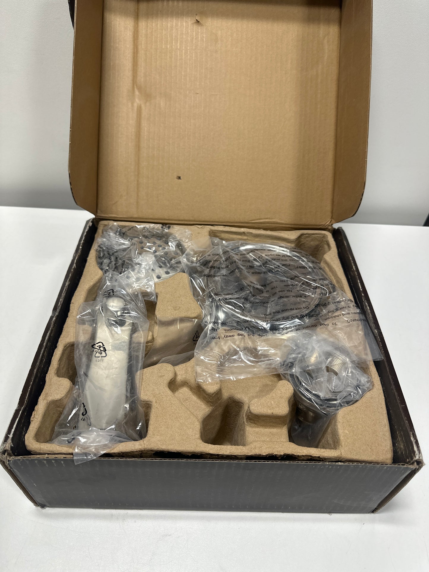 Signature Hardware 449843 Pendleton Pressure Balanced Tub and Shower Trim Package - Less Valve - Polished Nickel