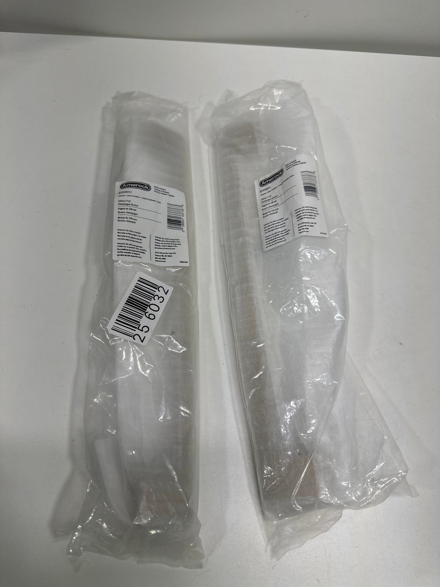 2 x Riva 12-5/8 Inch 320mm Center-to-Center Champagne Bronze Cabinet Pull