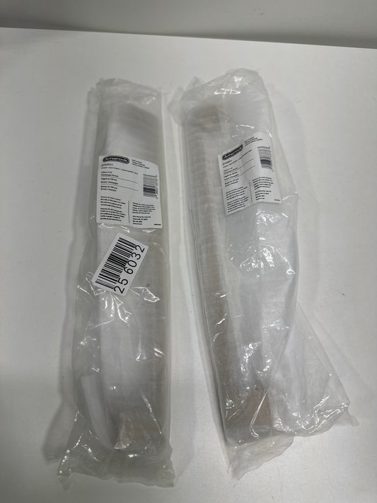 2 x Riva 12-5/8 Inch 320mm Center-to-Center Champagne Bronze Cabinet Pull