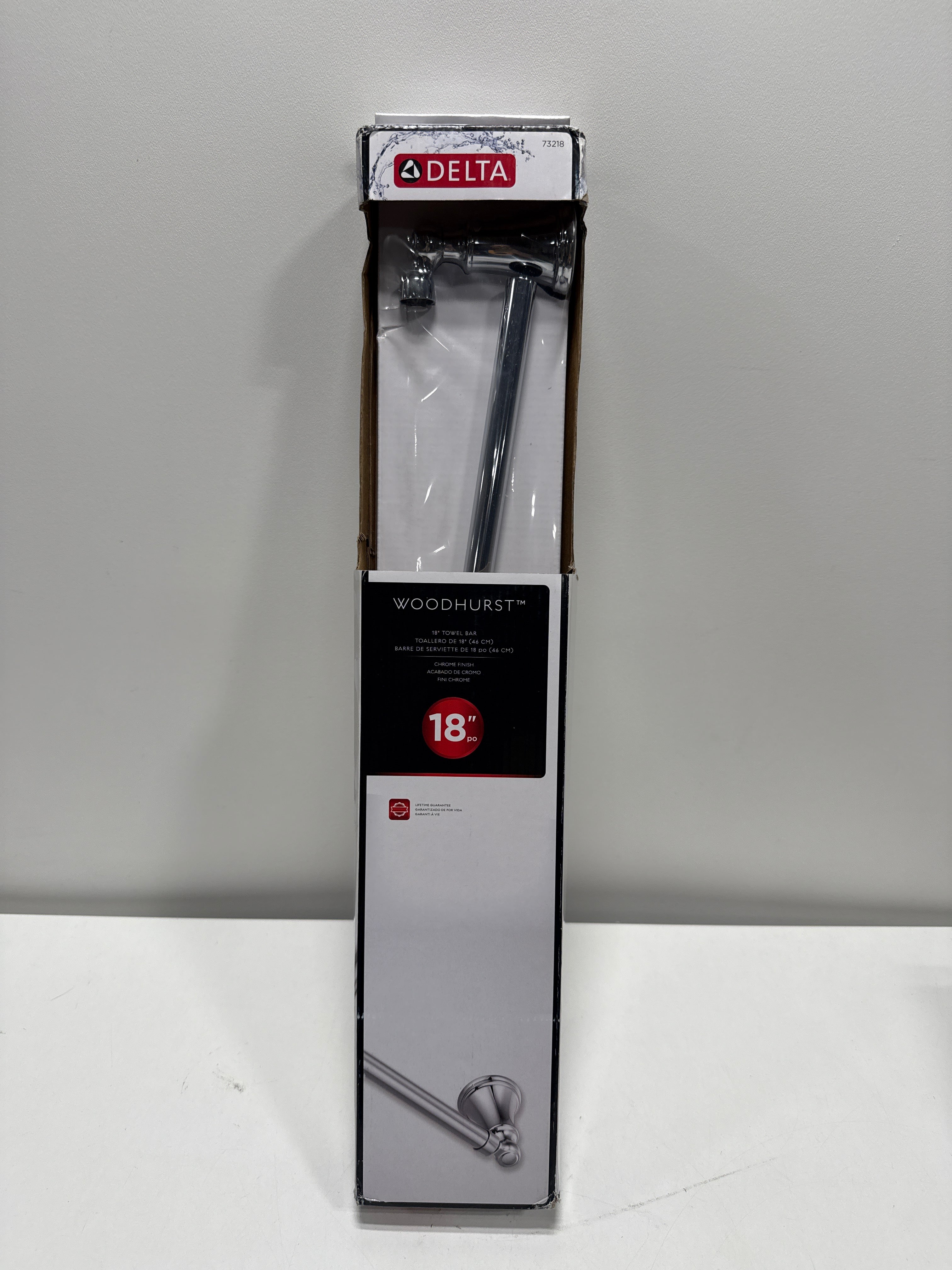 Delta 73218 Woodhurst 18 Towel Bar - Chrome