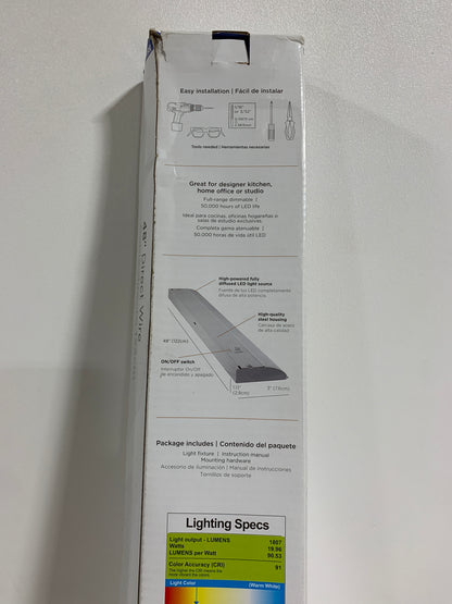 ProWire Direct Wire 48 in. LED White Under Cabinet Light