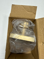 Sure-Loc Zt100-Sq Zermatt Non-Turning One-Sided Dummy Door Knob - Brass