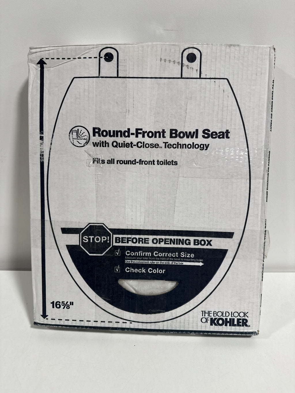 Stonewood Quiet-Close Round-front Toilet Seat - *Plumbing