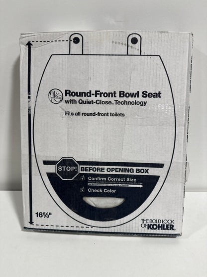 Stonewood Quiet-Close Round-front Toilet Seat