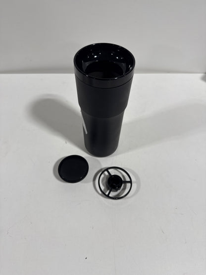 Used See Desc Ember Travel Mug 2+ 12oz Temperature Control Smart Mug Black: Stainless Steel Tumbler with Lid, Hand Wash, Hot & Cold Use