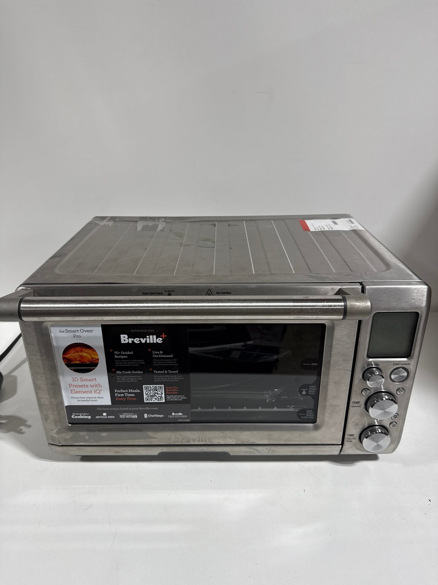 Breville Smart Oven Pro Convection Toaster Oven - 0.8 Cu. Ft./22.7L - Die Cast Stainless - *Kitchen Appliances