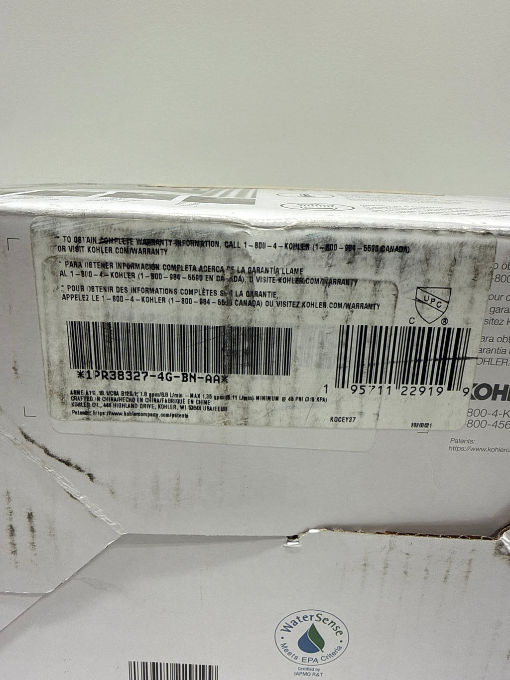 Kohler Riverly Rite-temp Bath and Shower Kit