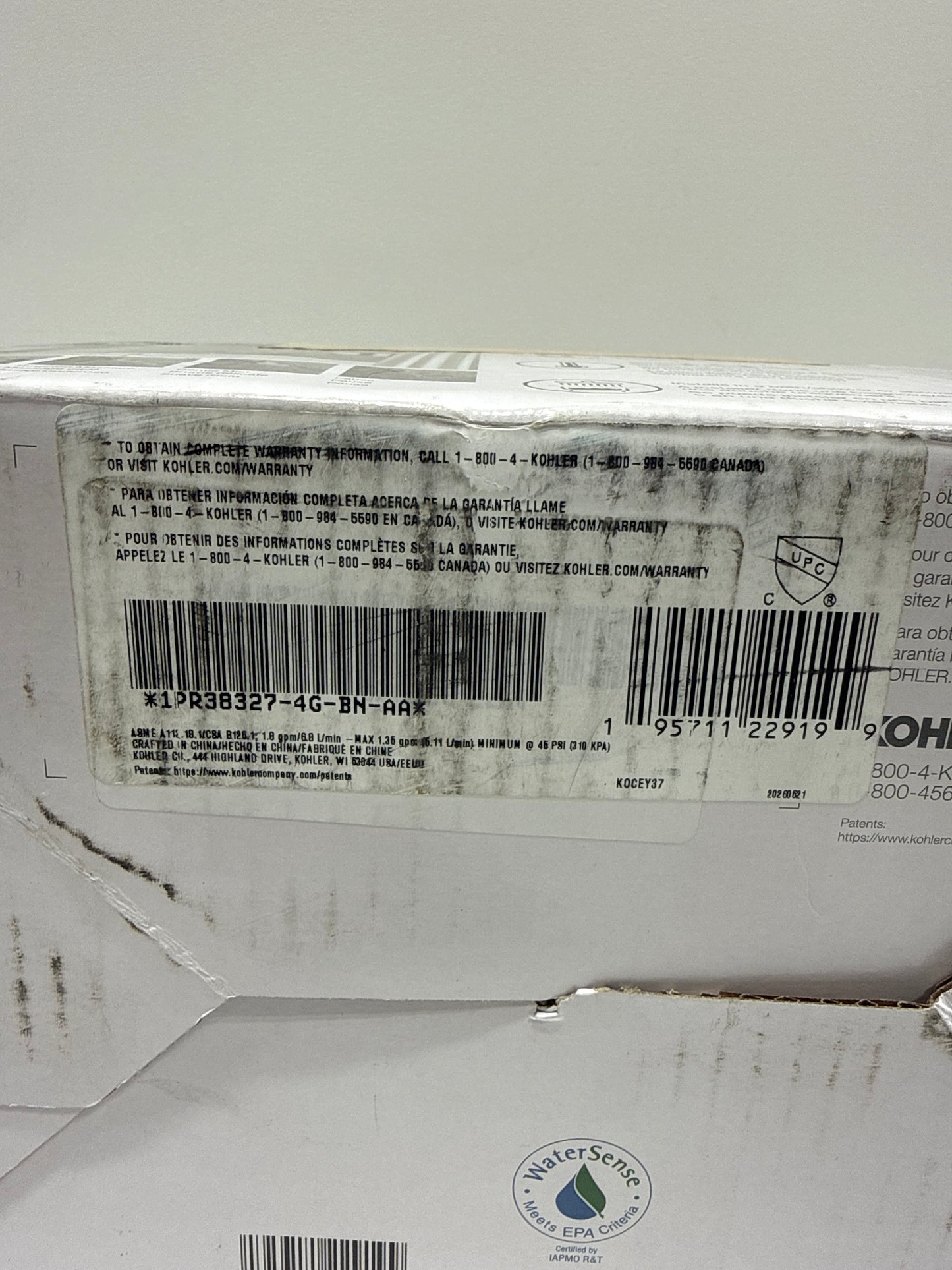 Kohler Riverly Rite-temp Bath and Shower Kit