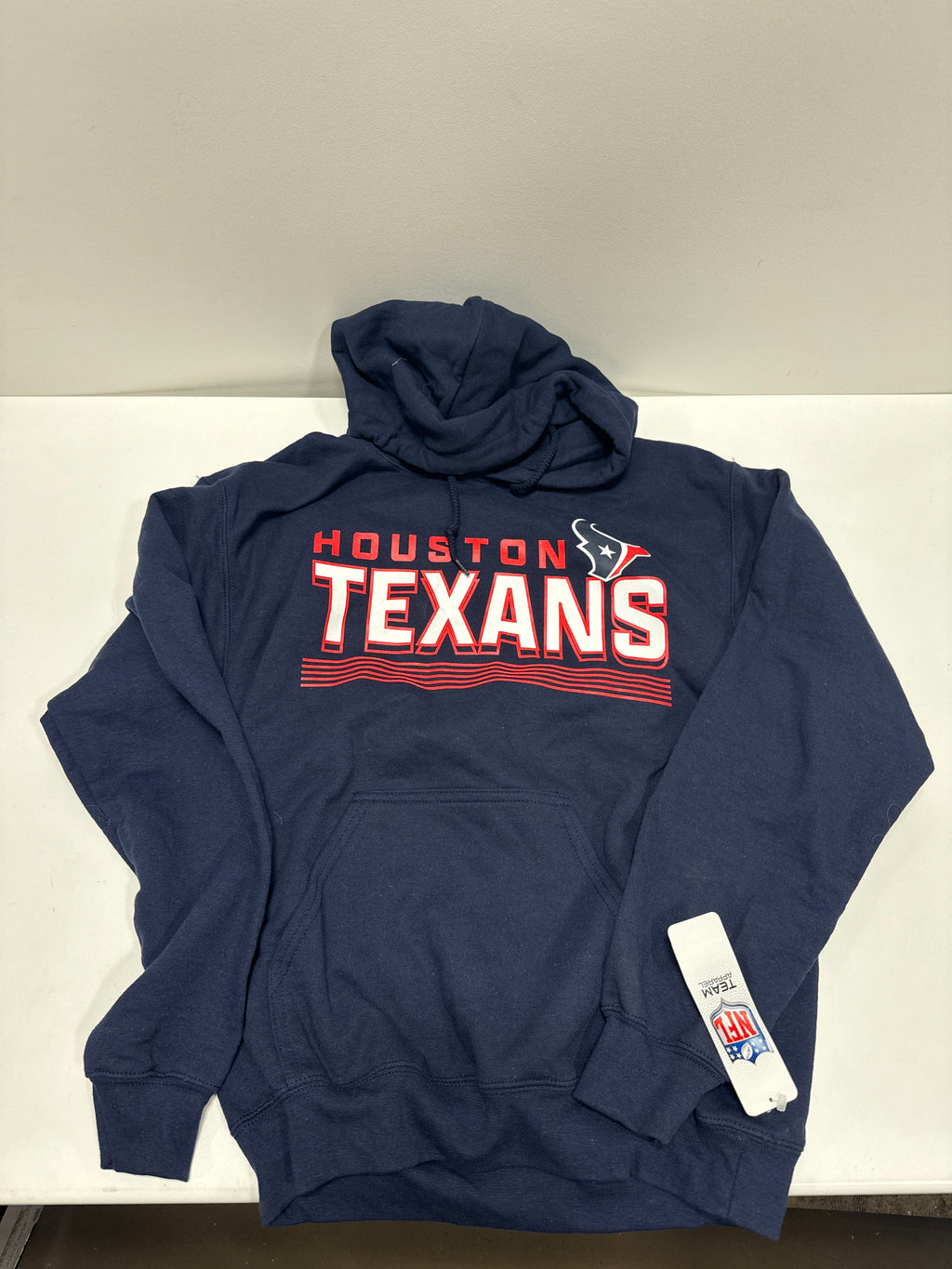 NFL Houston Texans Men's Long Sleeve Core Fleece Hoodie