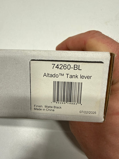Delta 74260 Altado Universal Toilet Tank Lever Matte Black