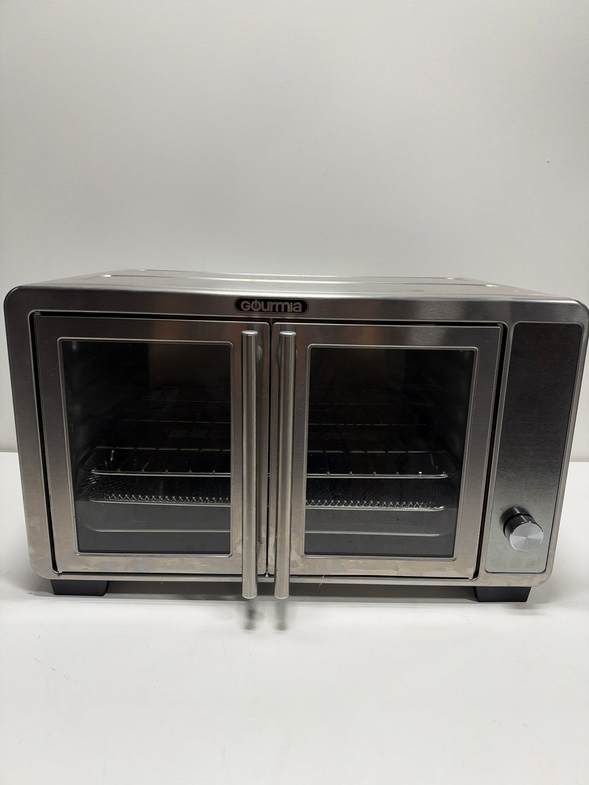 Used Gourmia XL French Door Countertop Air Fryer Oven