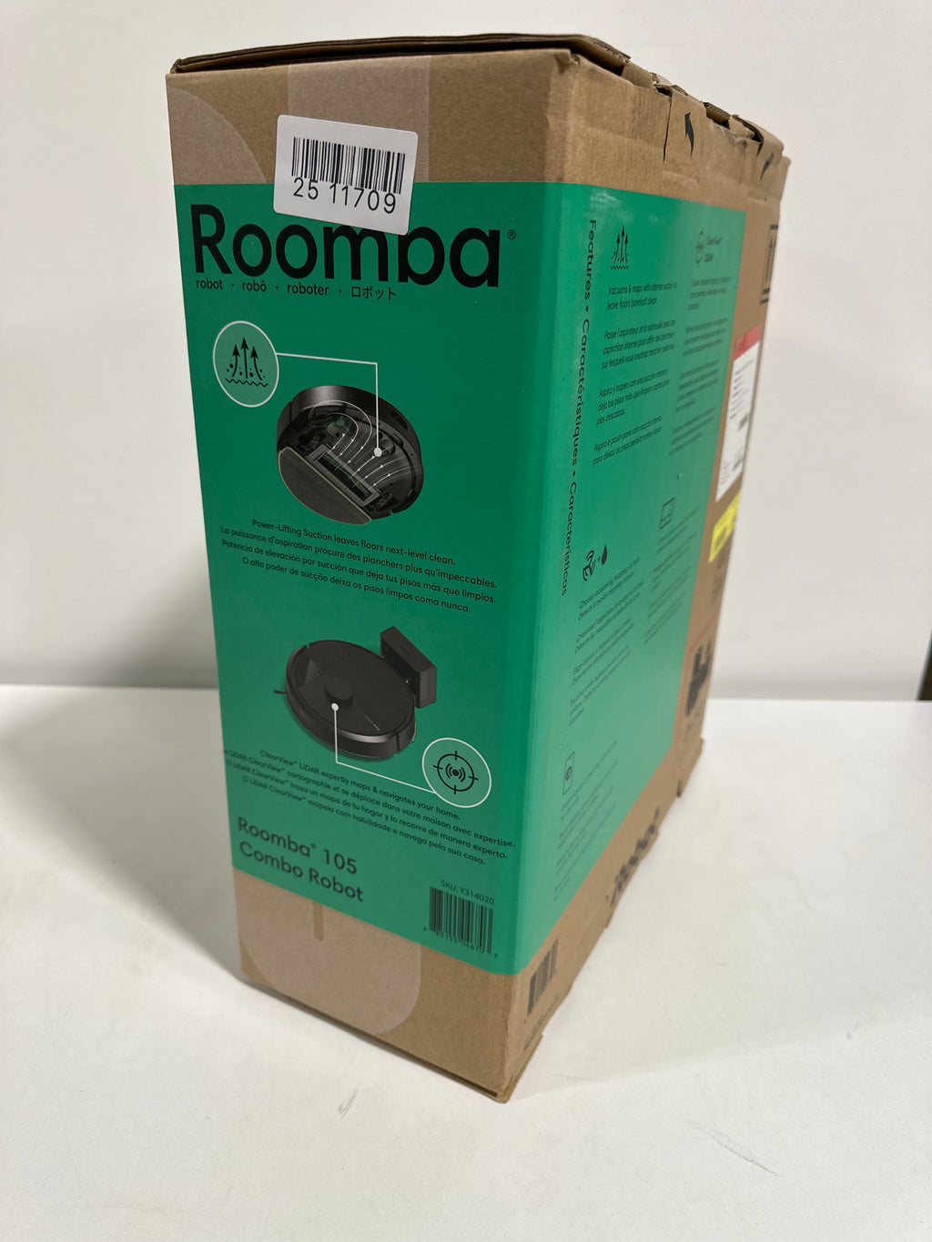 IRobot - Roomba 105 Combo Vacuum & Mop - *Vacuums & Carpet Cleaners