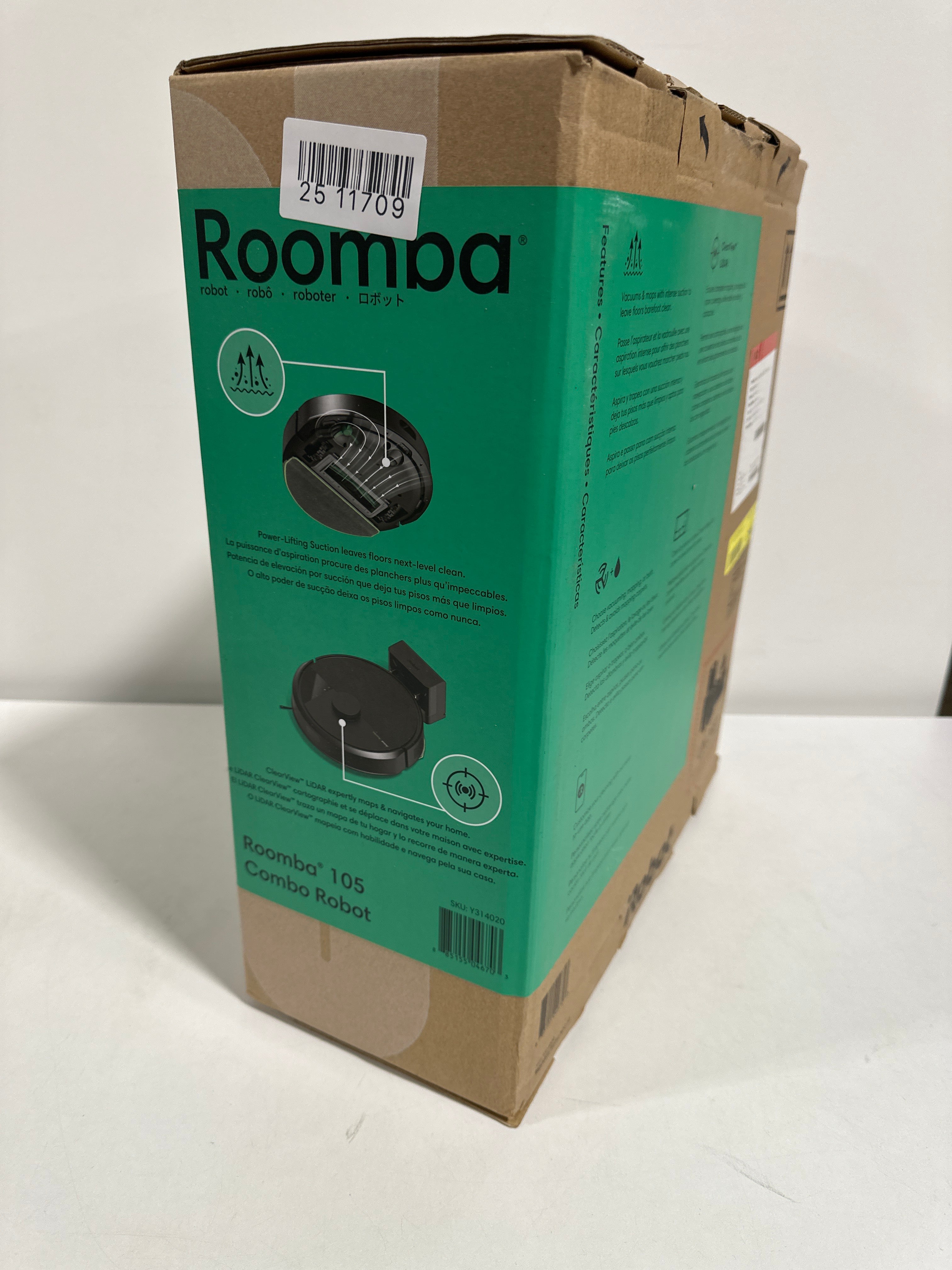 IRobot - Roomba 105 Combo Vacuum & Mop - *Vacuums & Carpet Cleaners