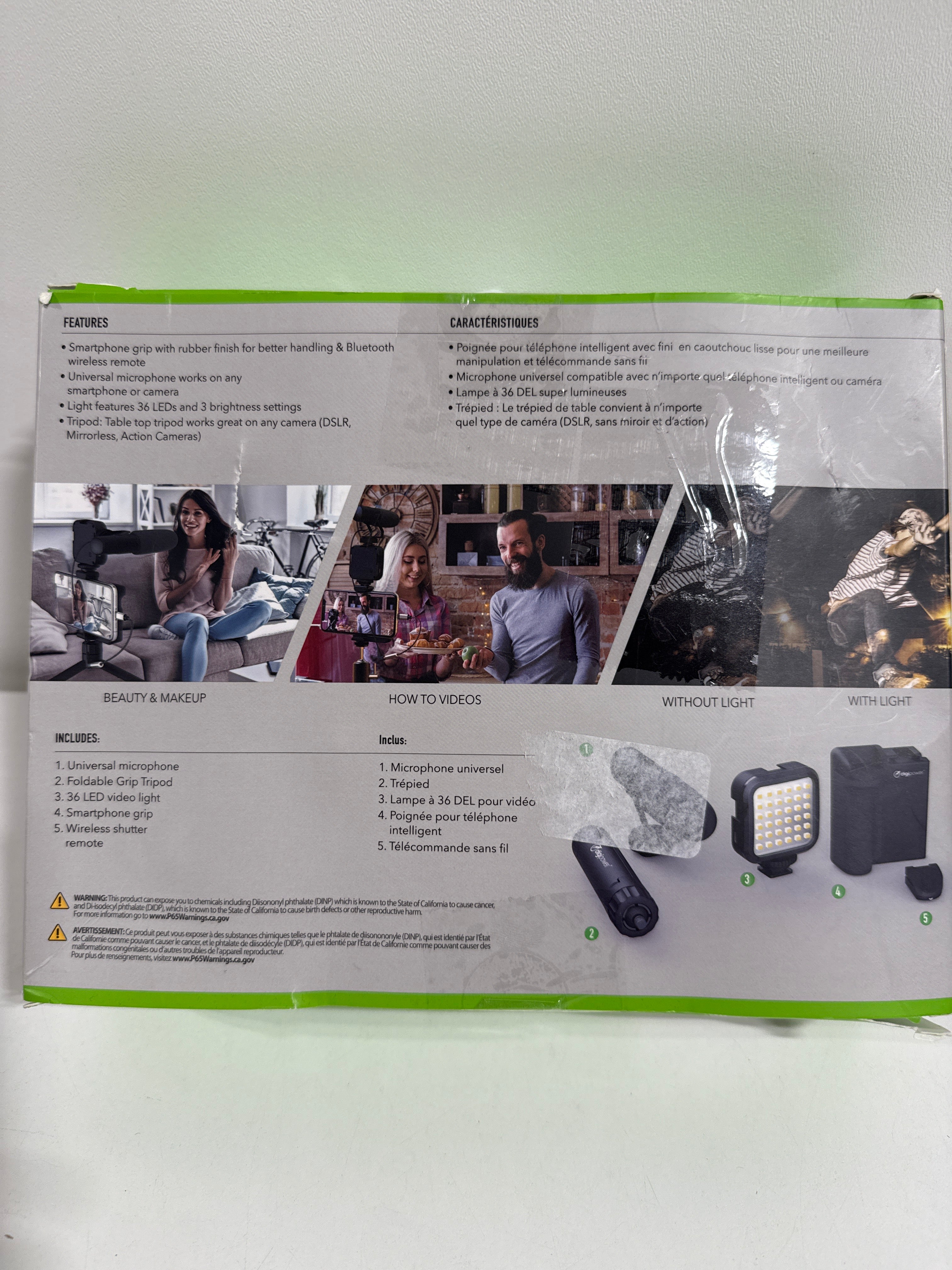 Digipower - Follow ME Vlogging Kit for Phones and Cameras - *Cameras Camcorders & Drones