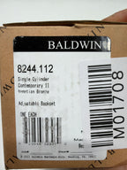 Baldwin Contemporary Low Profile Single Cylinder Deadbolt 8244.112