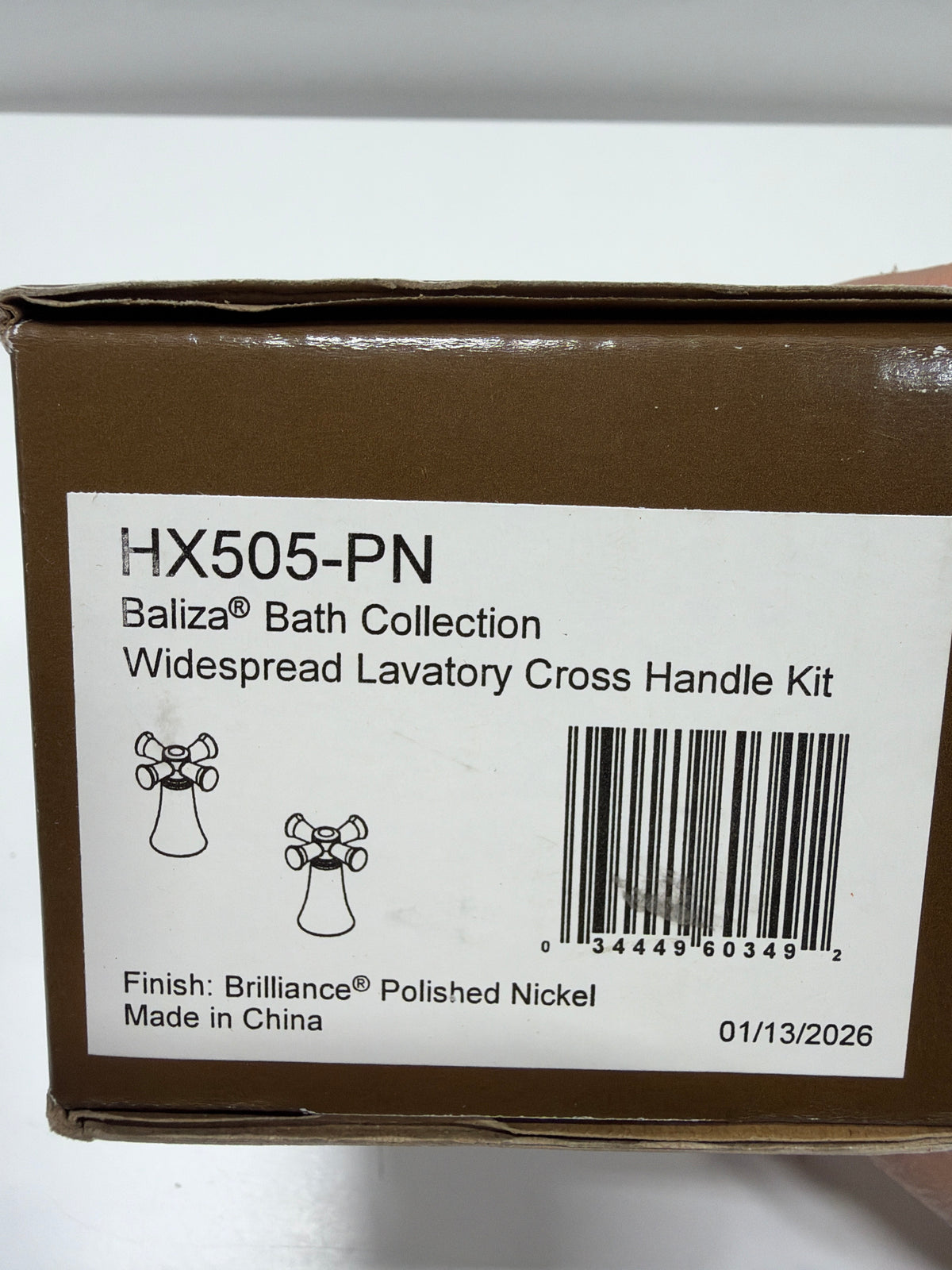 Brizo HX505 Baliza Handle Kit (Pair) Brilliance Polished Nickel