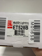 Elco ET528 Low Voltage Cylinder Fixture Black Track Lighting Heads