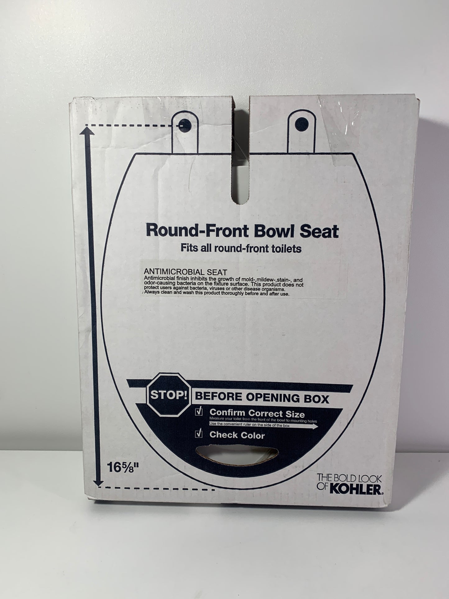 Kohler Layne Quiet-close Round Antimicrobial Toilet Seat