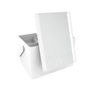 Conair LED Lighted Makeup Mirror with Storage 1X Magnification Hidden Storage Box and Tray Included BETP3ST