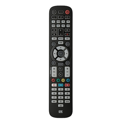 Insignia - 8-Device Backlit Universal Remote - Black