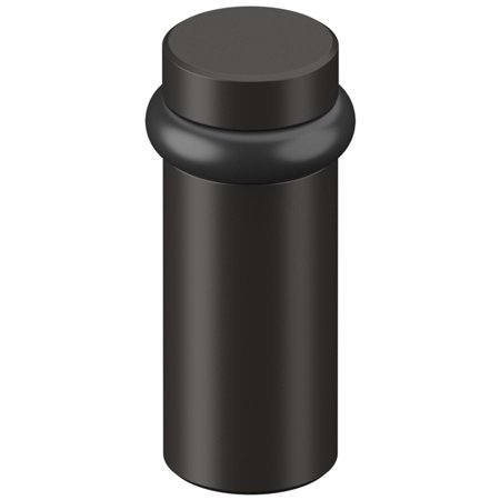 DELTANA Round Universal Floor Bumper 3 Solid Brass (Oil-Rubbed Bronze)