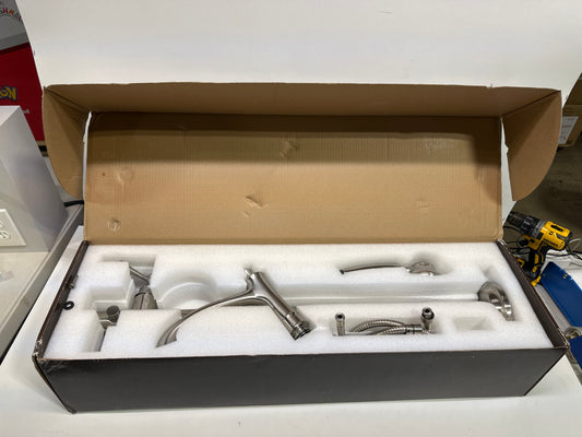 Used Signature Hardware Beasley Floor Mounted Tub Filler with Hand Shower - Less Rough-In Valve