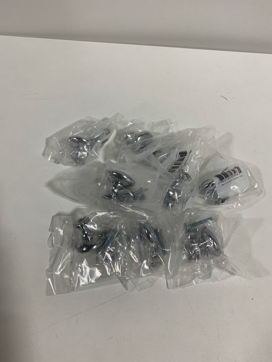 10 x Round 1-3/16 in. (30 Mm) Classic Polished Chrome Cabinet Knob