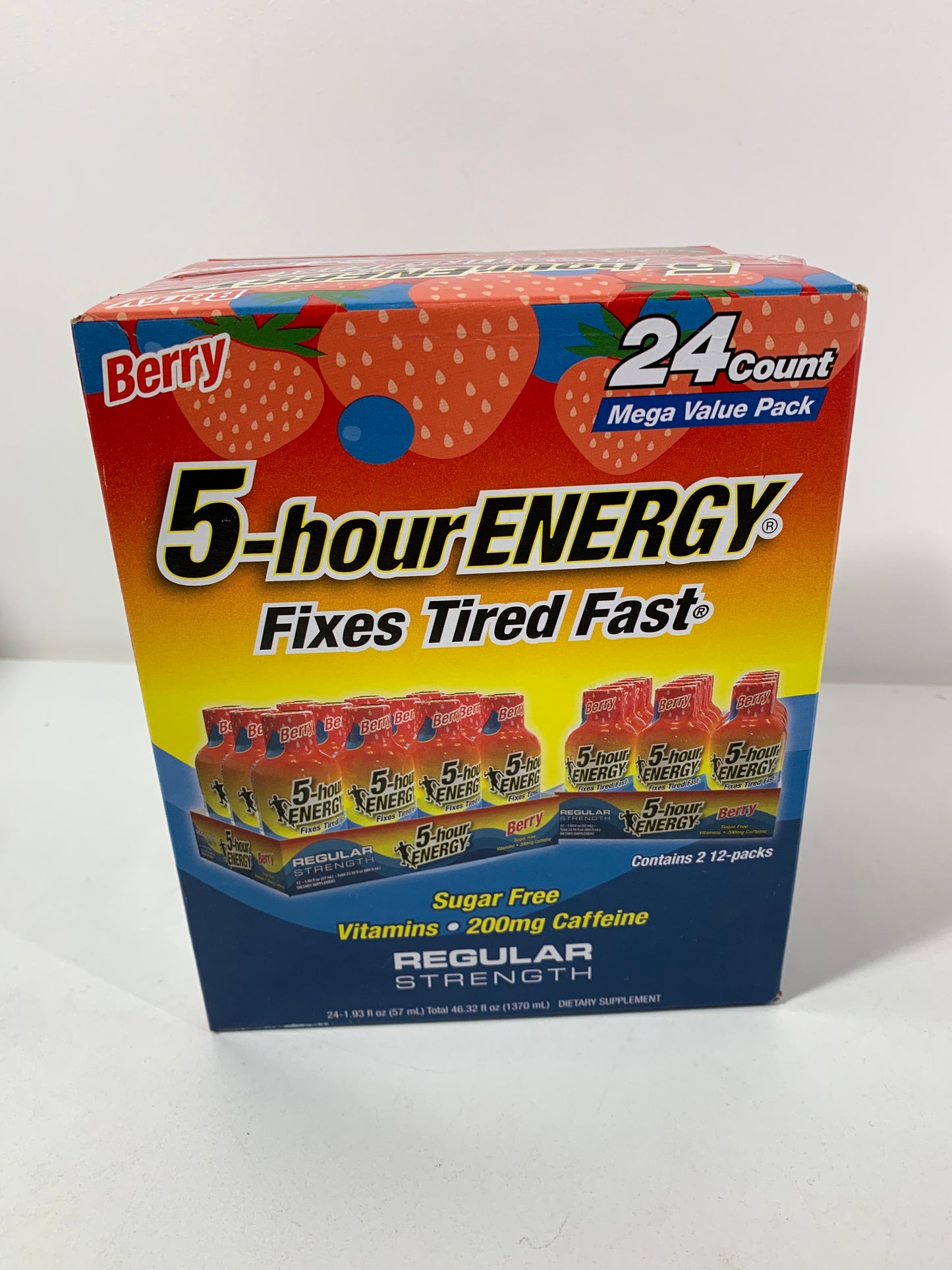 5 Hour Energy Berry, 1.93 Oz, 2 12-Packs - Exp 4/26