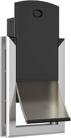 Heavy Duty Dog Door,Energy Efficient Rugged Aluminum Frame,Doggy Door with Double Sliding Lock Panel Easy Installation