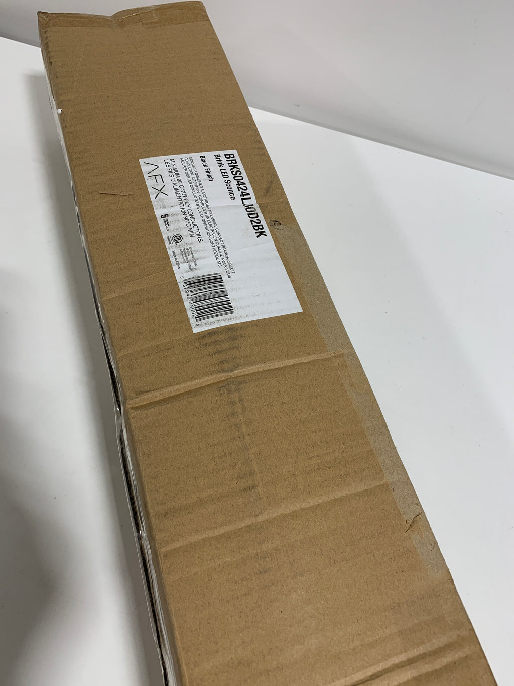 AFX Lighting Brink 24 Inch LED Wall Sconce Brink - BRKS0424L30D2BK - *Lighting & Electrical