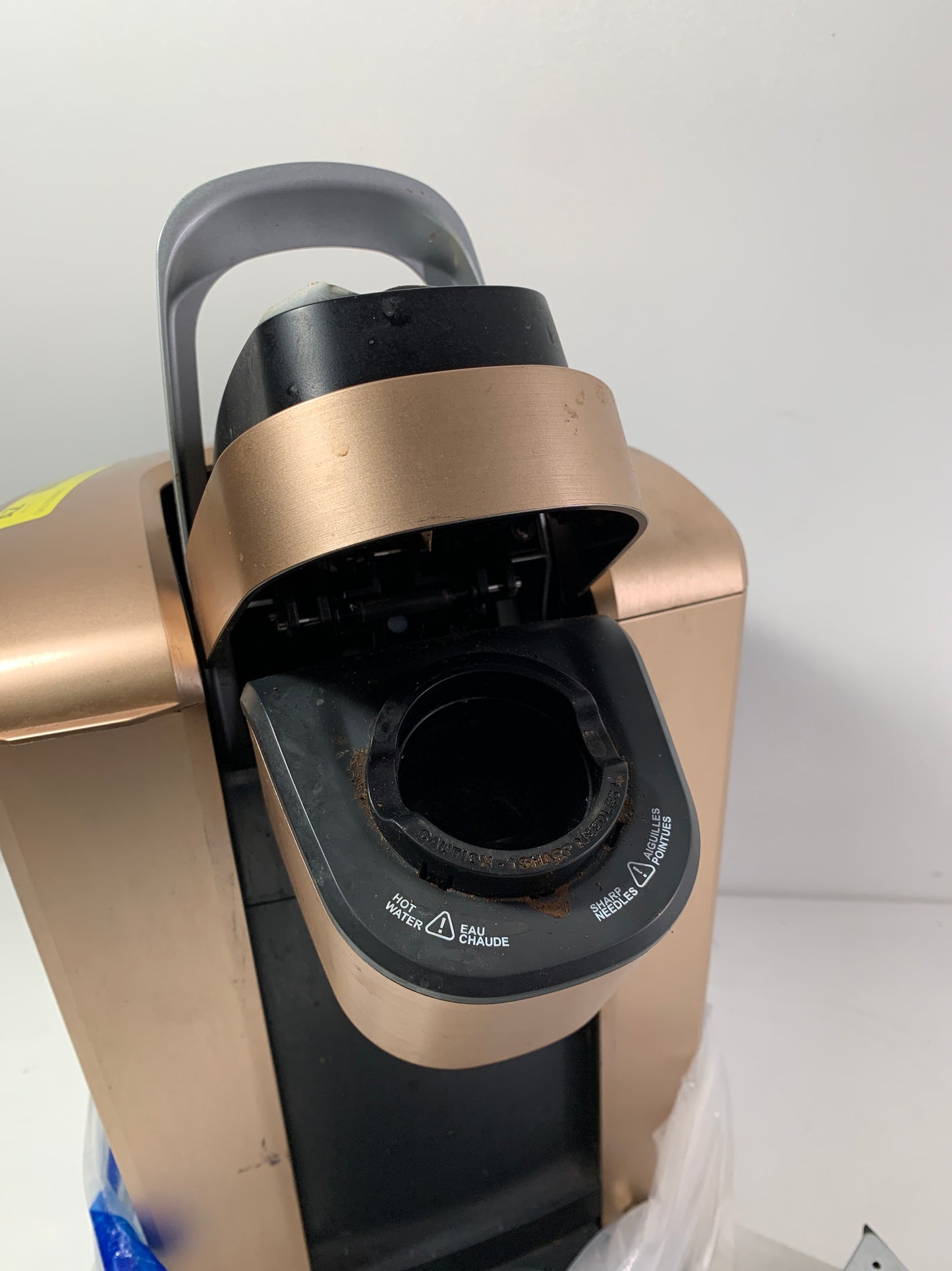 Used Keurig - K-Elite Single-Serve K-Cup Pod Coffee Maker - Brushed Copper