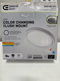 Commercial Electric 9” Color Selectable LED Flush Mount 1005 682 971