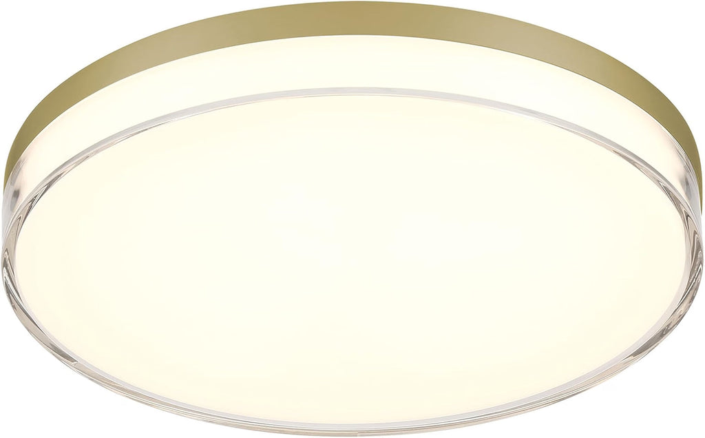 Minka Lavery Vantage 7" Wide LED Flush Mount Ceiling Fixture with Clear Acrylic Diffuser Model: 749-2-787-L