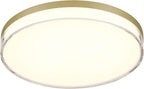 Minka Lavery Vantage 7" Wide LED Flush Mount Ceiling Fixture with Clear Acrylic Diffuser Model: 749-2-787-L