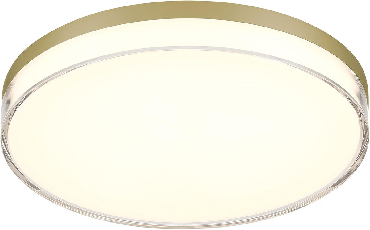 Minka Lavery Vantage 7" Wide LED Flush Mount Ceiling Fixture with Clear Acrylic Diffuser Model: 749-2-787-L