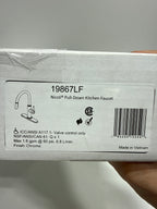 Delta 19867Lf Nicoli 1.8 GPM Single Hole Pull Down Kitchen Faucet - Chrome