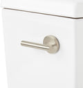 Signature Hardware 953381 Modern Side Flush Handle Brushed Nickel
