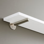 Signature Hardware 953637-B-6 Wellston 6-1/4’’ Brass Shelf Bracket Polished Nickel - *Tools Hardware & Misc
