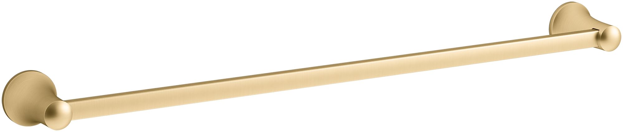 Kohler K-21953 Tempered 24’’ Towel Bar Vibrant Brushed Moderne Brass - *Tools Hardware & Misc