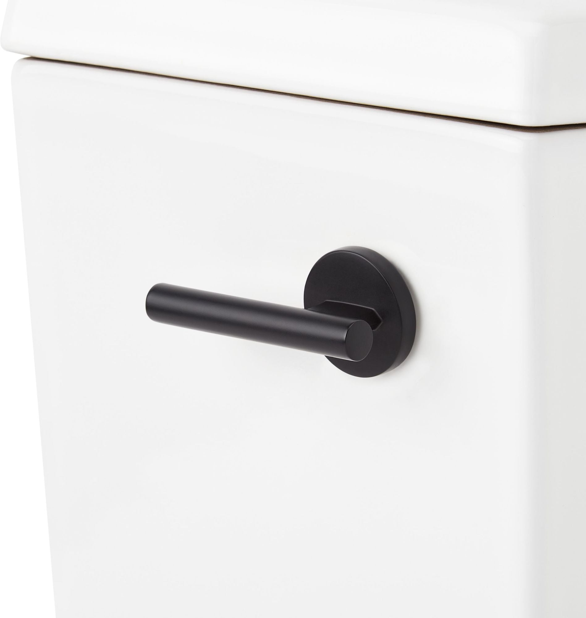 Signature Hardware 953381 Clayten Toilet Tank Handle Matte Black ...