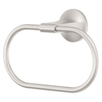 Pfister BRB-PFM0 Pfirst Modern 8-3/16" Wall Mounted Towel Ring Brushed Nickel
