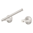Pfister BPH-PFM0 Pfirst Modern Wall Mounted Pivoting Toilet Paper Holder Brushed Nickel
