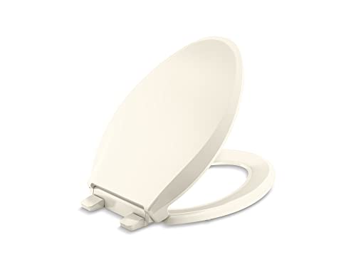 KOHLER 4636-RL-47 Cachet ReadyLatch Elongated Toilet Seat, Quiet-Close