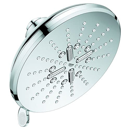 Grohe 26 789 Rainshower SmartActive 1.75 GPM Multi Function Shower Head with DreamSpray and EcoJoy Technology Starlight Chrome