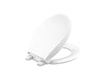 Kohler Cachet Slow Close Round White Plastic Toilet Seat