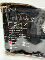 MinkaAire Contractor 52 Contractor 52" 5 Blade Indoor Ceiling Fan Brushed Steel Fans Ceiling Fans Indoor Ceiling Fans